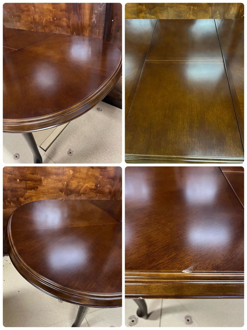 マルニ木工　ベルサイユ楕円形ダイニングテーブル