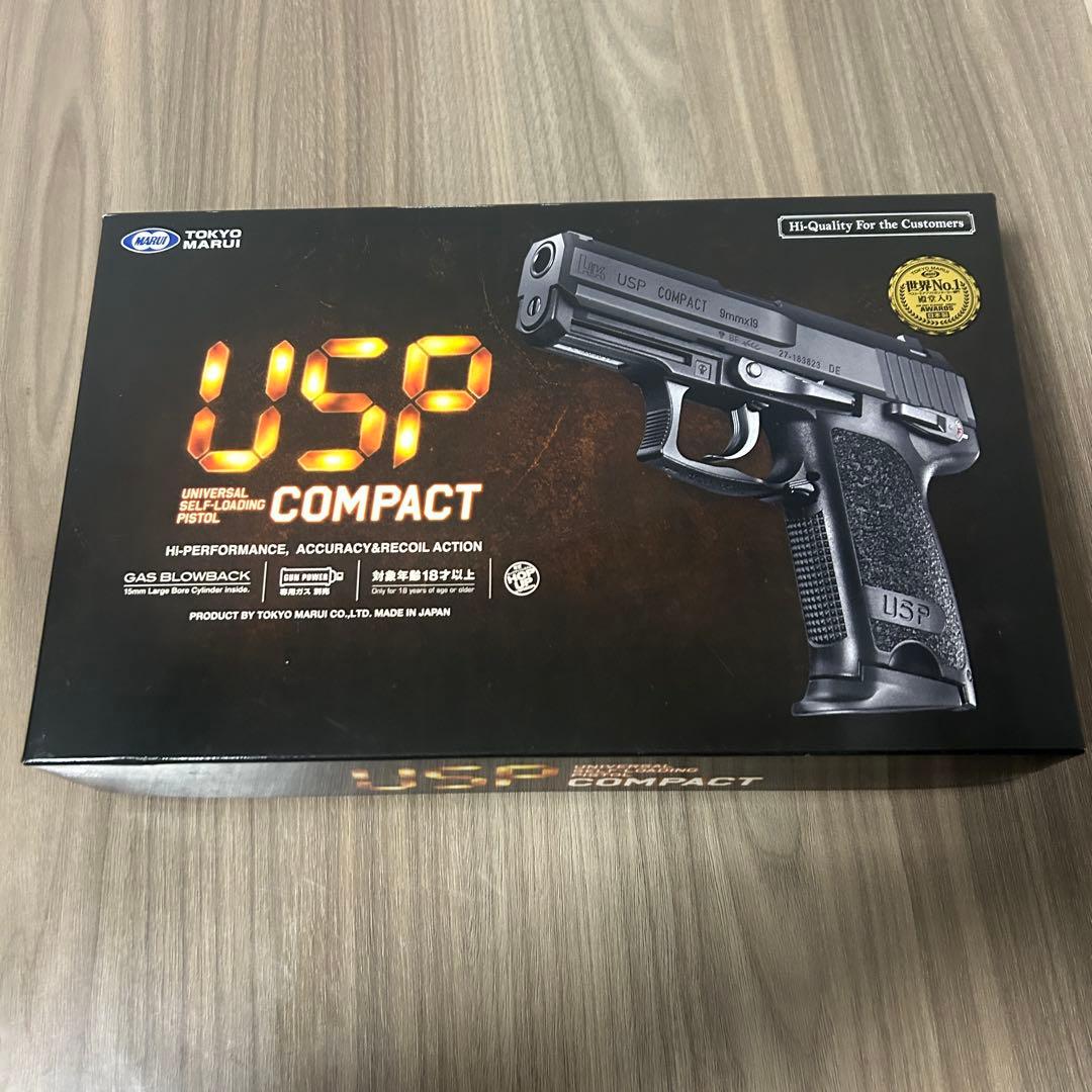 東京マルイ uspコンパクト ガスブローバック スペアマガジン付き