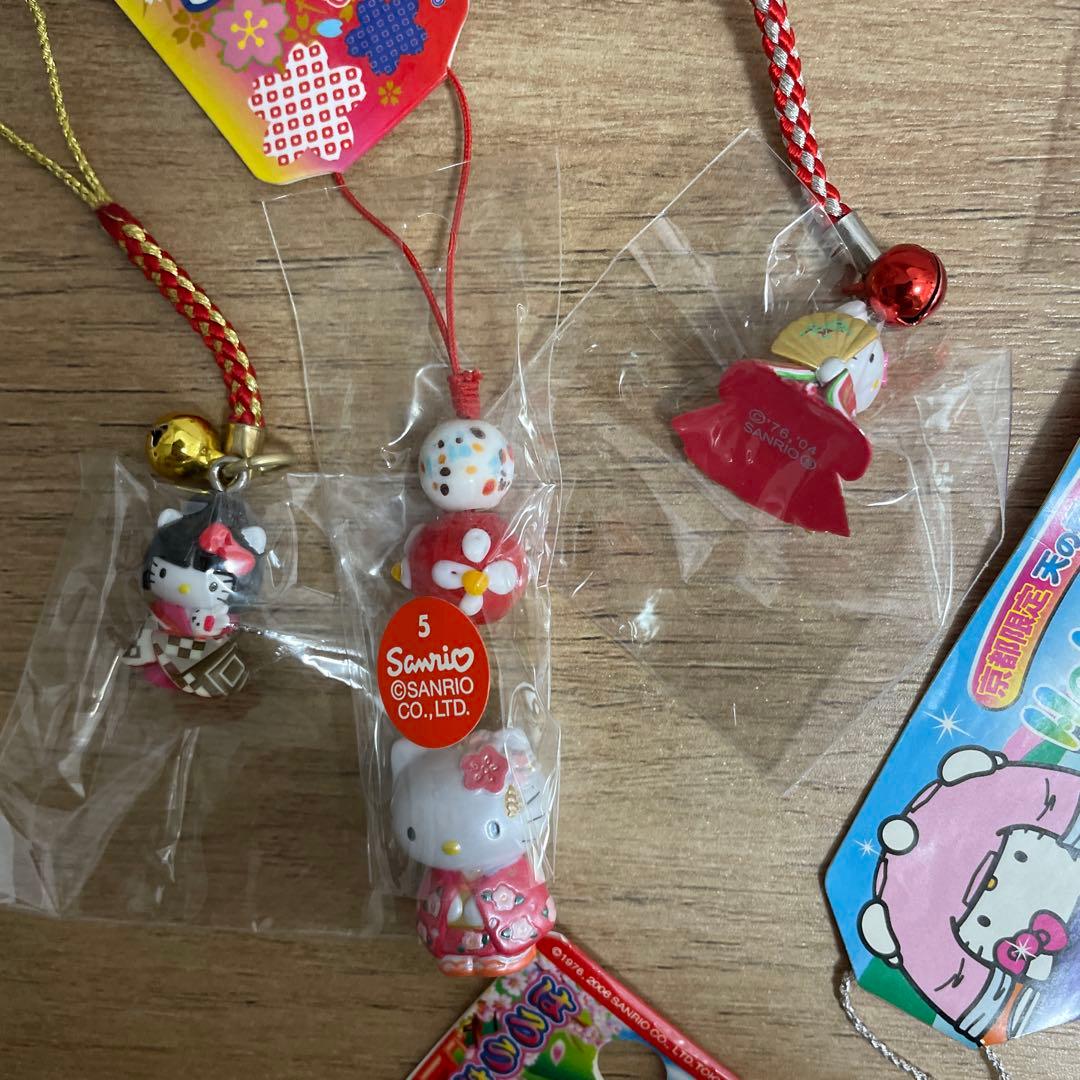 ご当地キティ　ハローキティ 京都　ストラップセット 14組セット