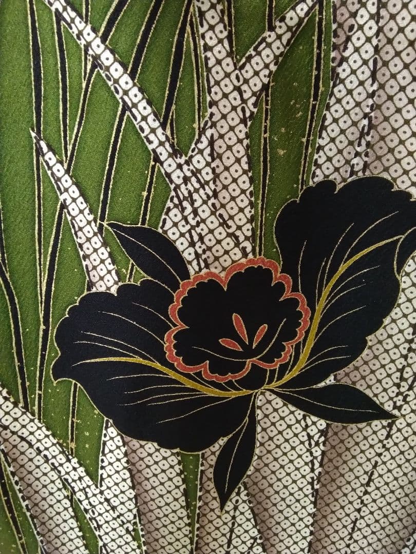 【専用】です❗、正絹振袖成人式、半襟重ね衿、帯揚げ帯締め、ジャガード織り帯、襦袢