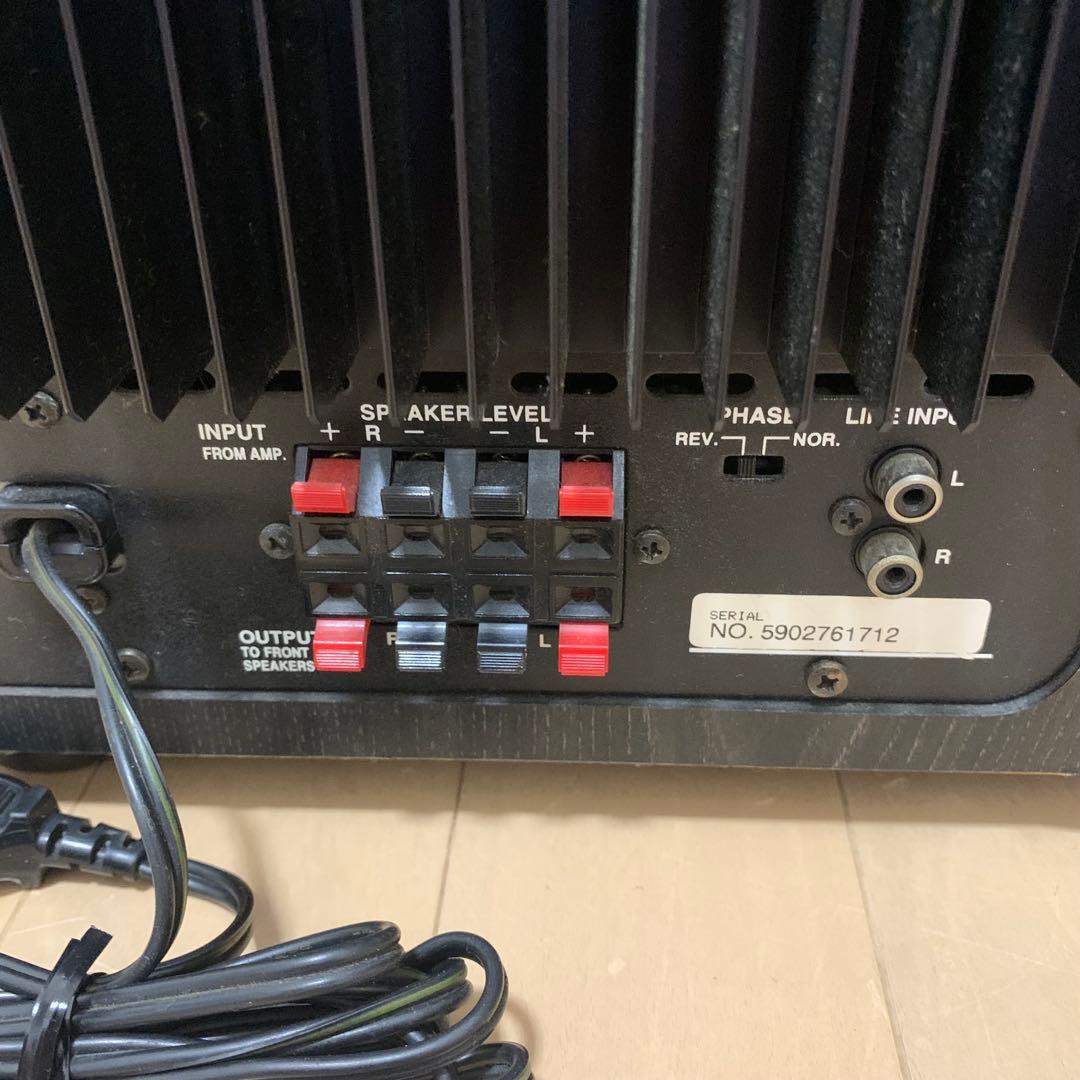 ONKYO デュアルドライブ アンプ内蔵 サブウーファー SKW-320