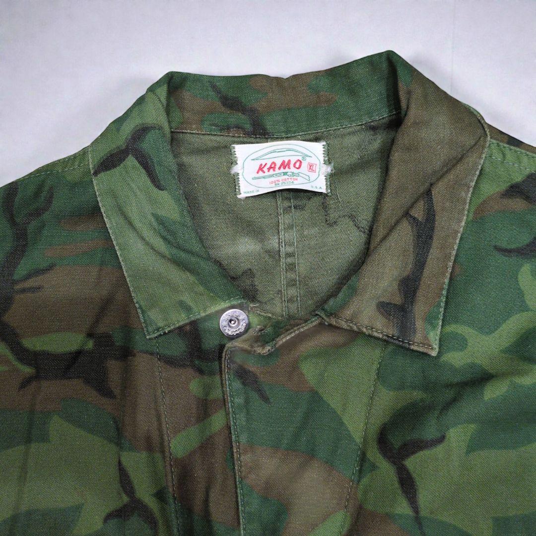 60s 70s USA製 KAMO ダックハンターカモ ジャンプスーツ XL
