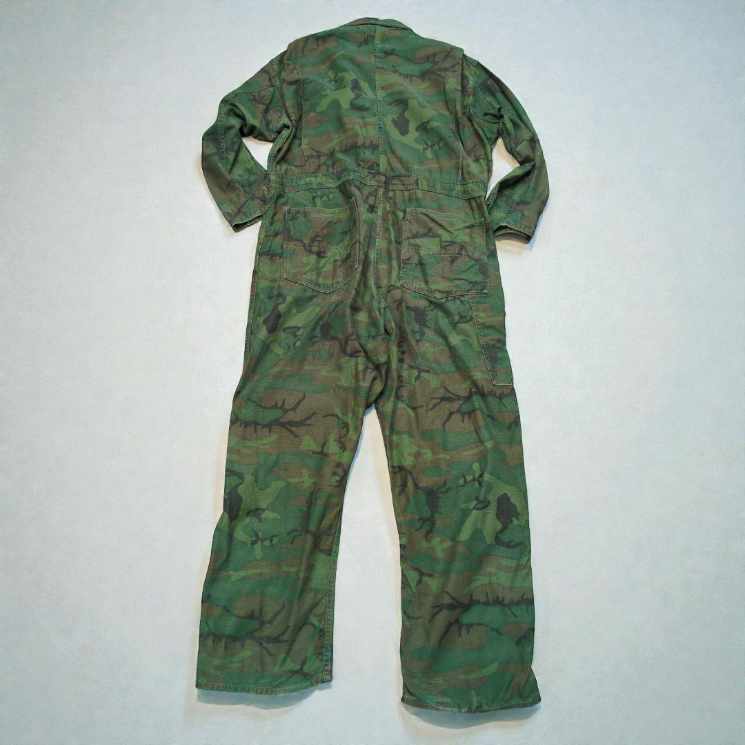60s 70s USA製 KAMO ダックハンターカモ ジャンプスーツ XL