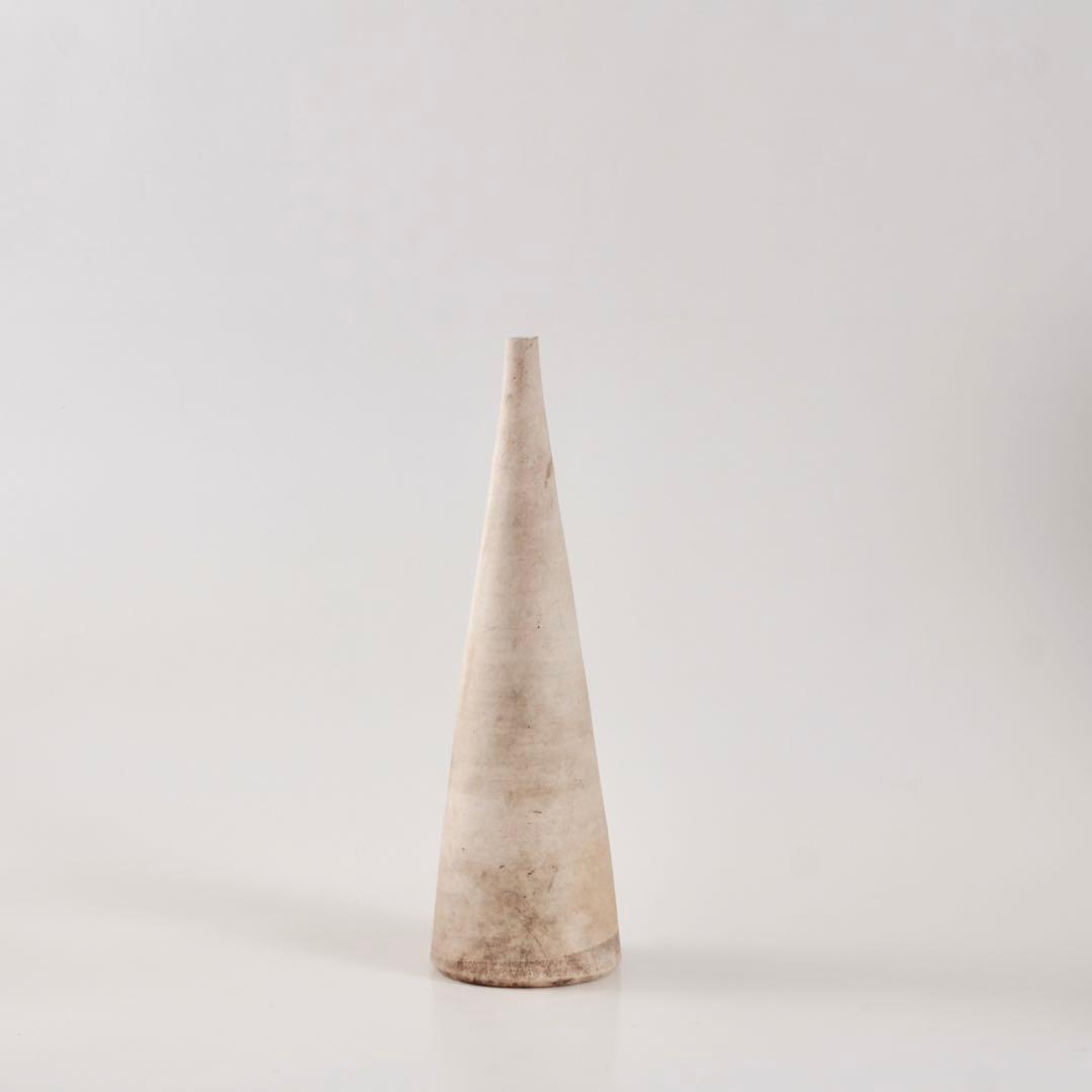 塔のような 陶立体 花器？ フラワーベース？ 古道具 アンティーク オブジェ