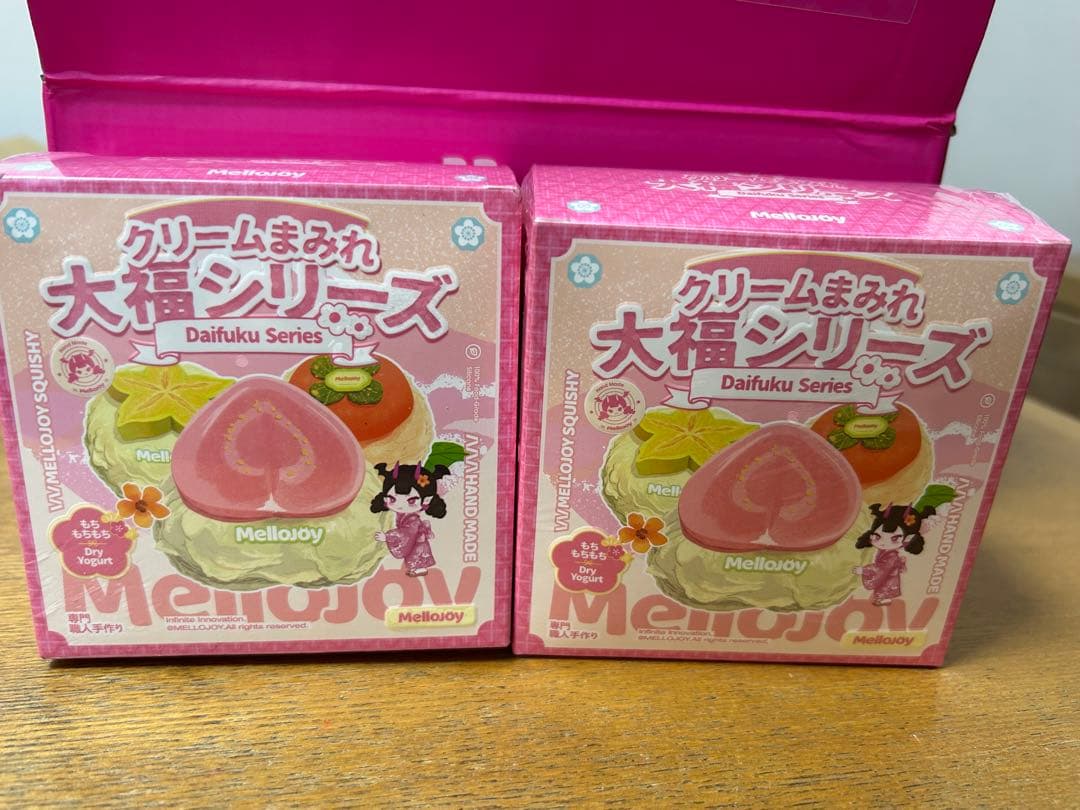 新品　mellojoy メロジョイ　未開封4箱セット 大福　クリスマス　アニマル