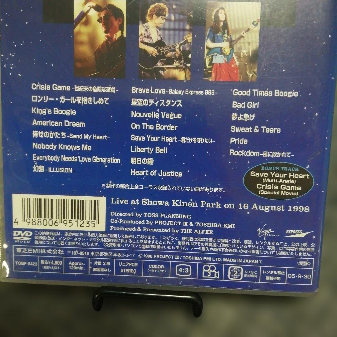 ミュージック THE ALFEE 1998 Tokyo One Night Dream