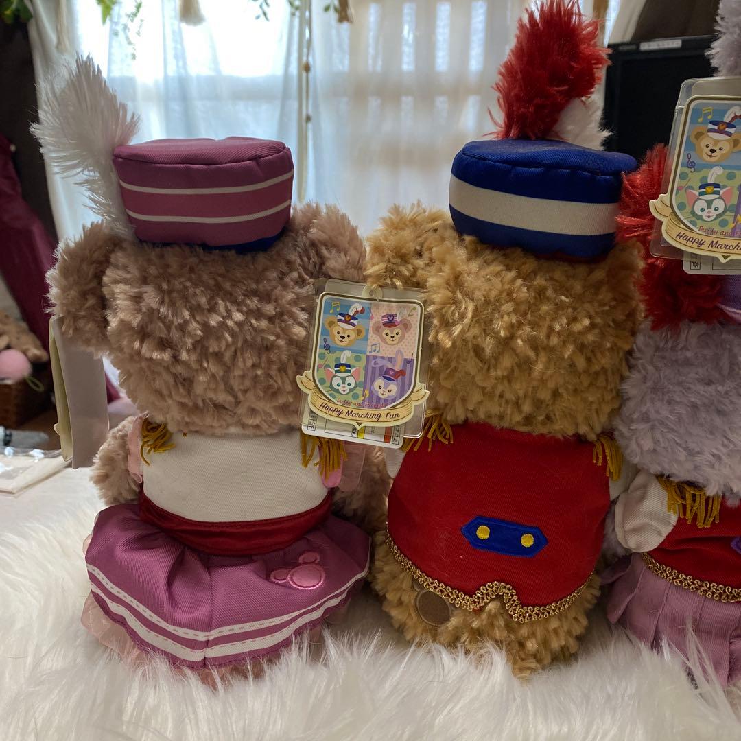 限定値下　ダッフィーフレンズぬいぐるみSS ハッピーマーチングファン 35周年