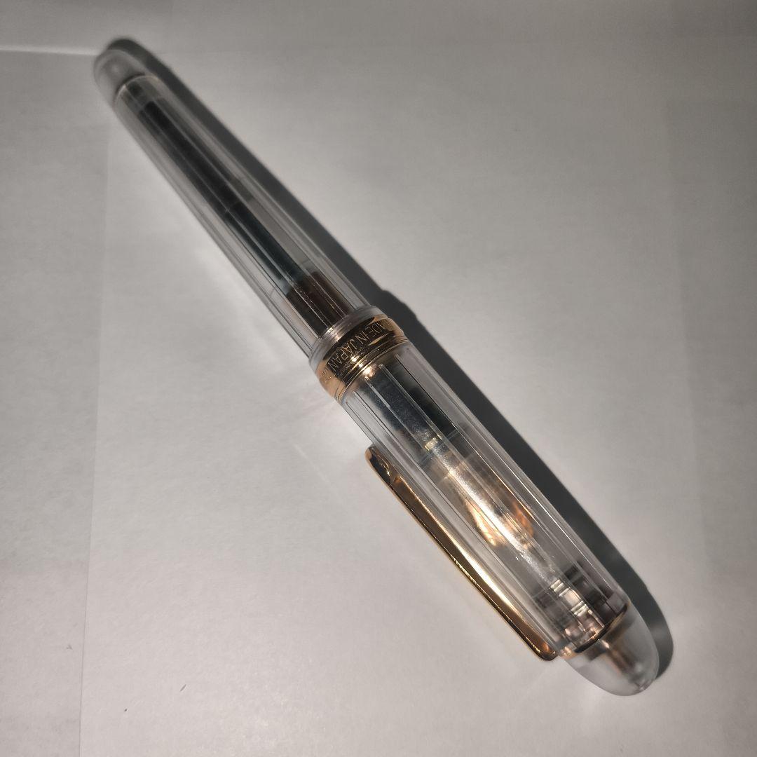 PLATINUM #3776センチュリー ニースロゼ 細字 箱&付属品有り