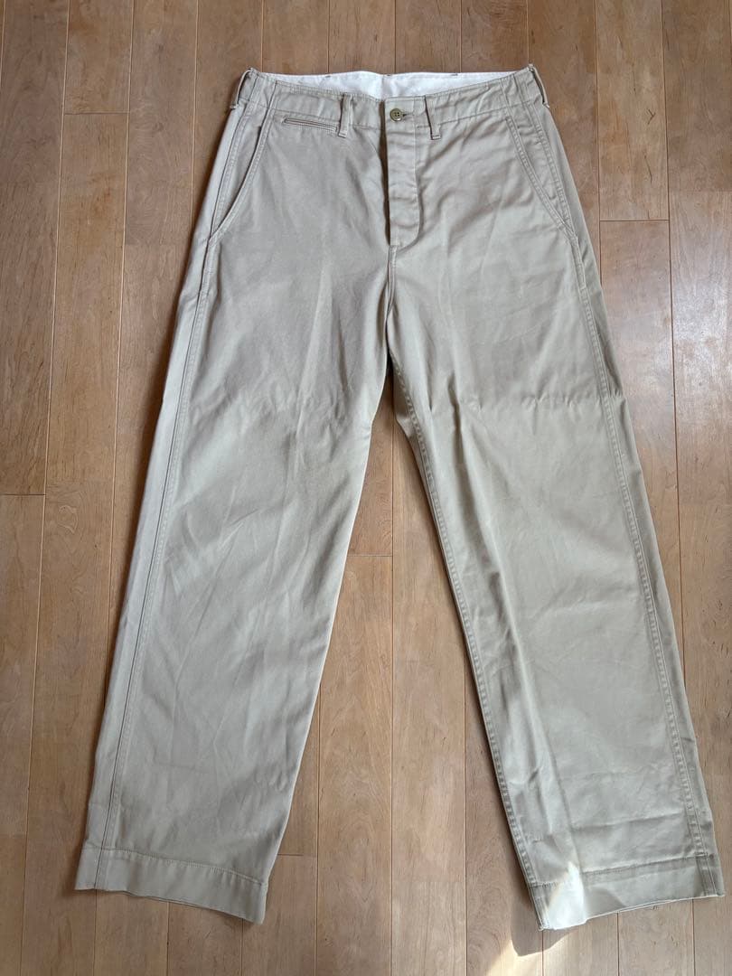 フルカウント　1201 U.S.Army Chino 41 1度着用