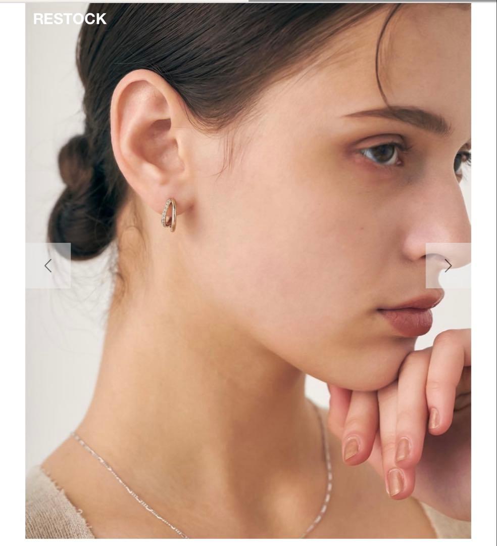 ete ビジュー　ハグピアス