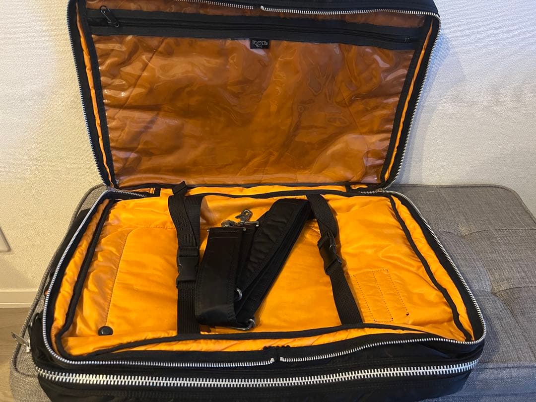 PORTER ポーター 2WAY ビジネスバッグ タンカー ブラック