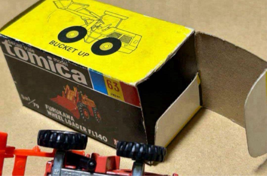 トミカ 古河 ホイールローダー FL140 デラックス建設車セット