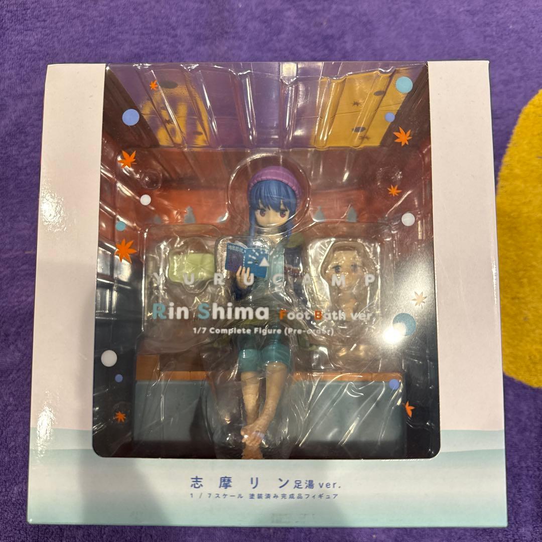 ゆるキャン△ 志摩リン 足湯ver. 1/7スケール塗装済み完成品フィギュア