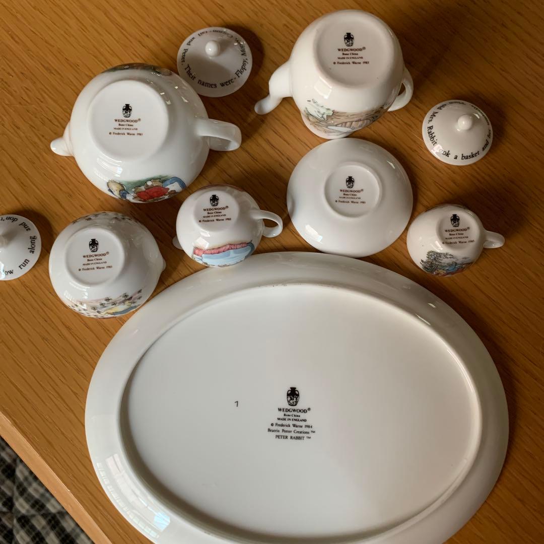 ピーターラビット ミニチュアティーセット