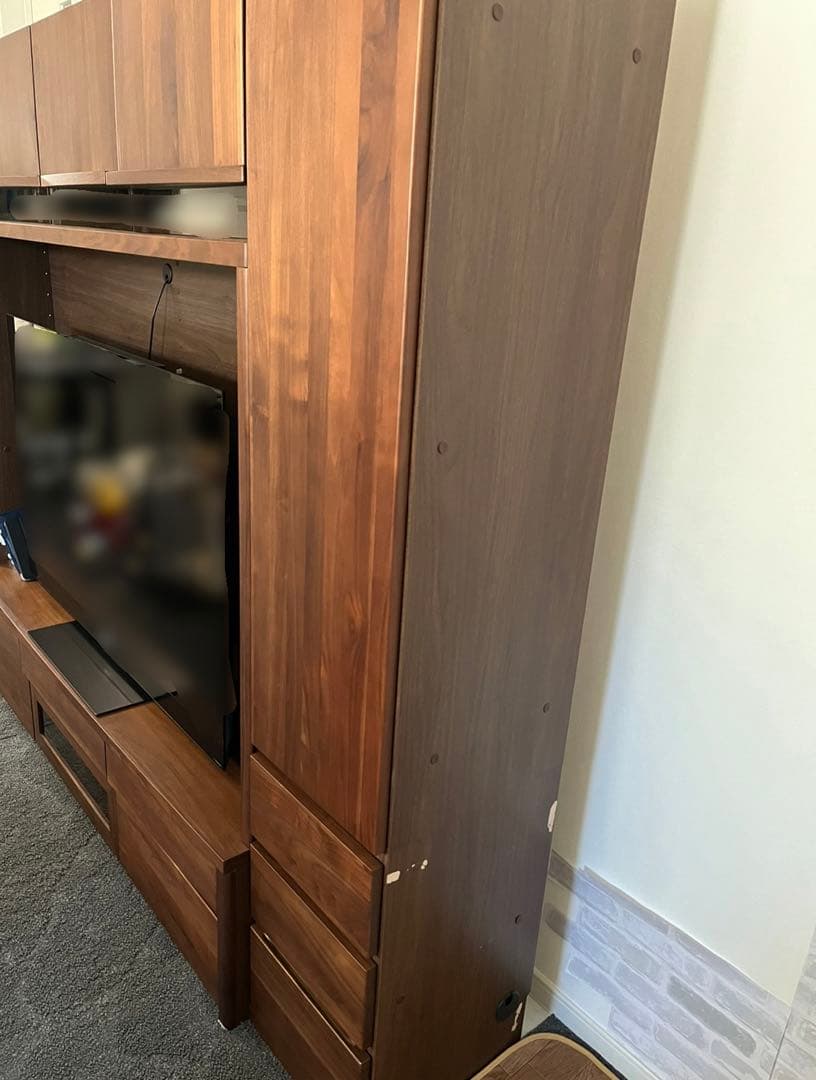 かっつぁん モーブル テレビボード ハイタイプ