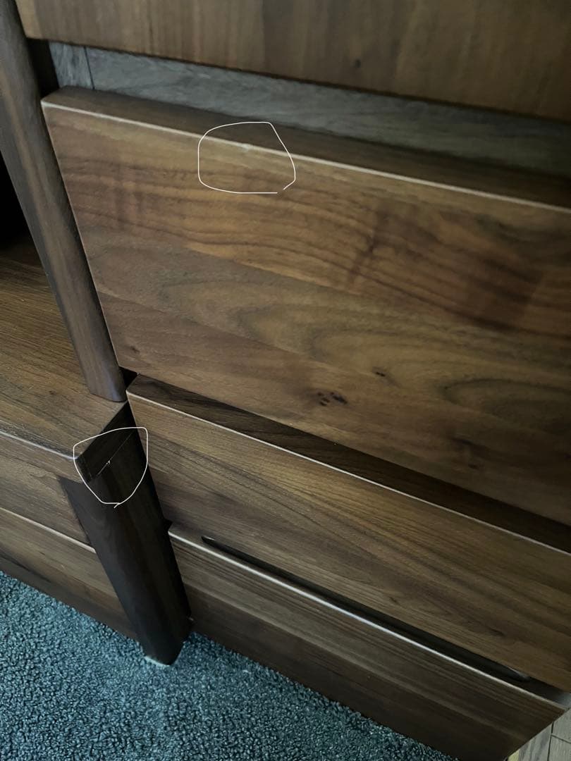 かっつぁん モーブル テレビボード ハイタイプ