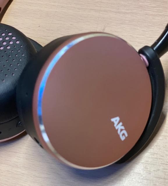 【超美品・希少】AKG BTヘッドフォンY500ピンク