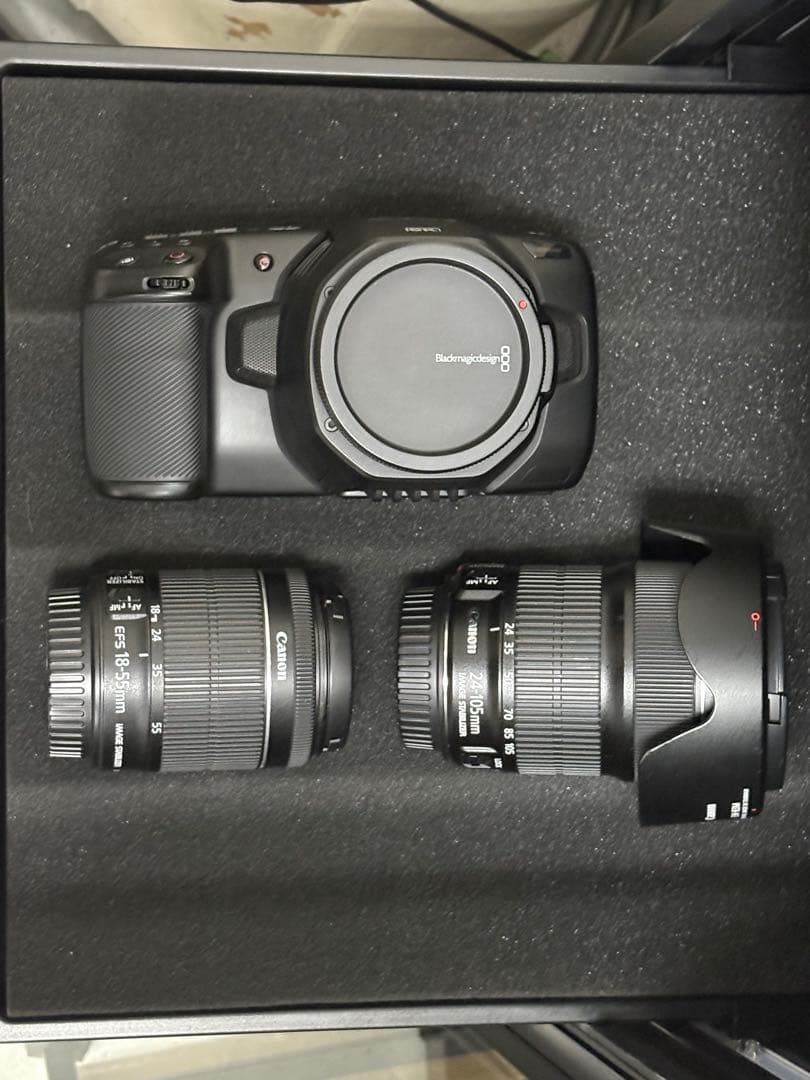 BMPCC6K 本体 + Canonレンズ2本セット