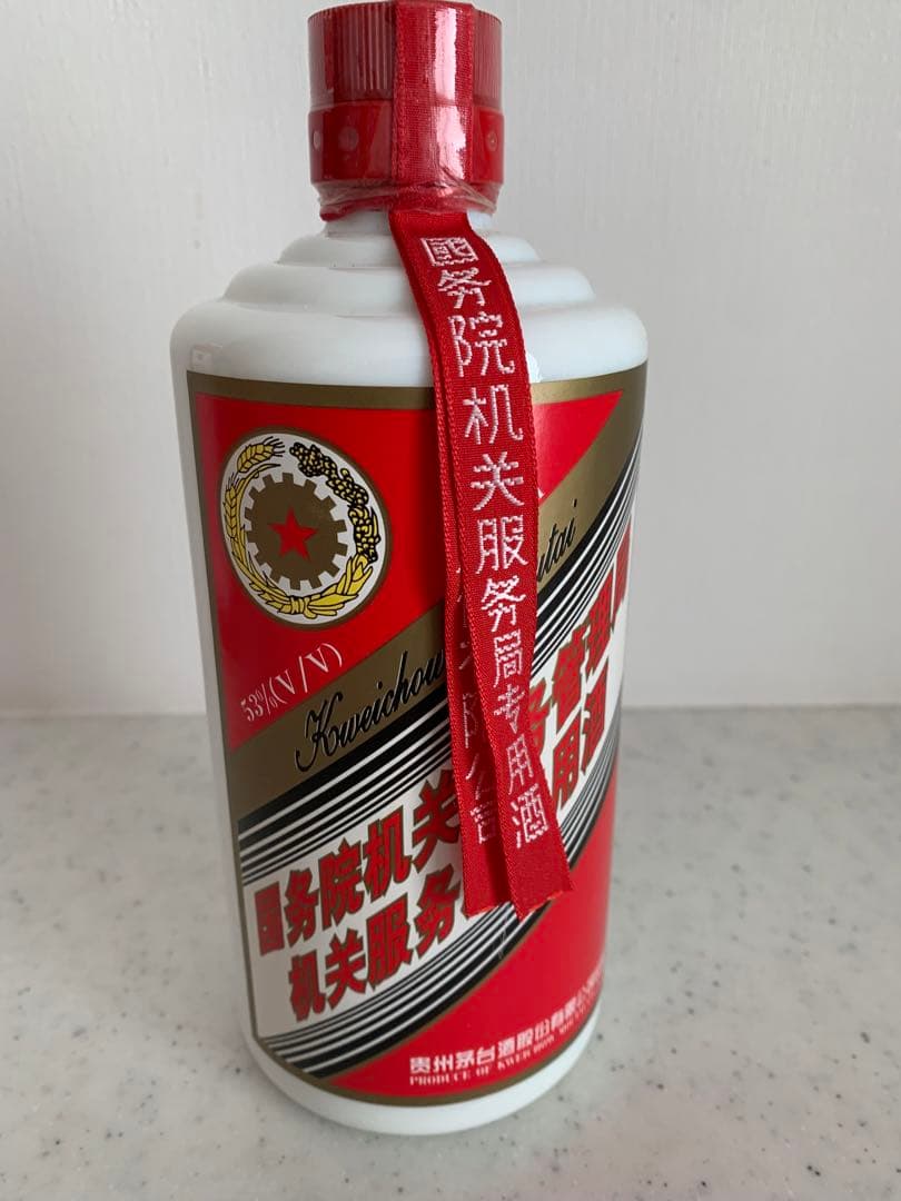 貴州茅台酒2005年マオタイ酒五星麦ラベル500ml