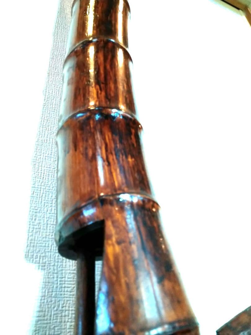 ♦【希少】超レアな【一点物】♦【高級】特大ロング【自在鉤】♦コレクション◆民芸品