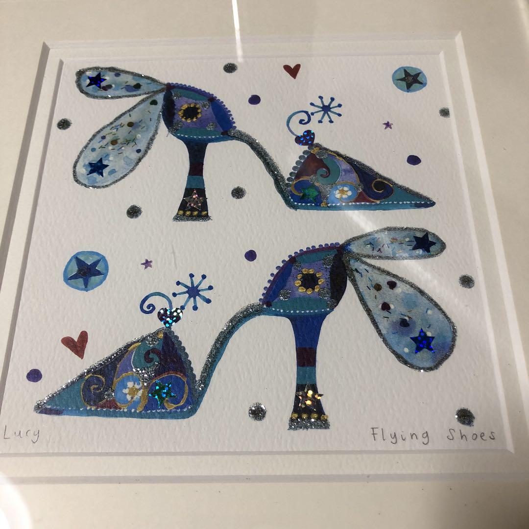 ルーシークリボン　額