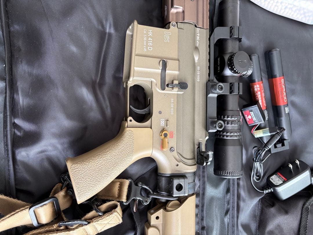 次世代電動ガン タンカラー 専用ケース付き