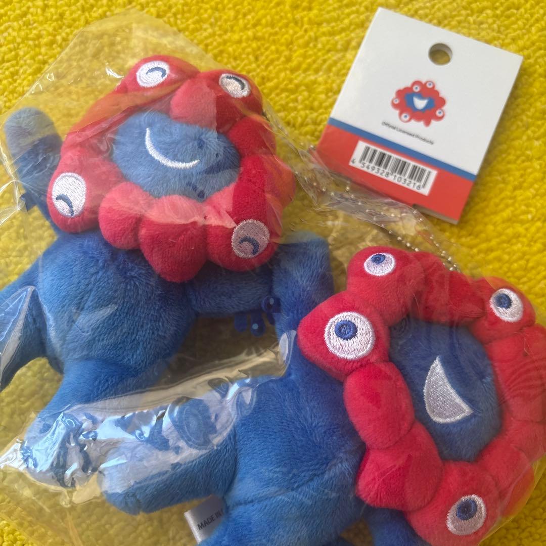 大阪万博 ミャクミャク ふたご マスコット ぬいぐるみ キーホルダー ペア　限定