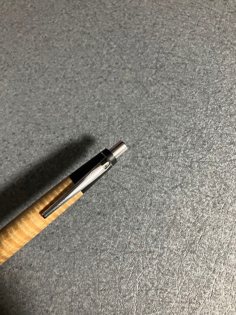 野原工芸　シャーペン　栃縮杢　新型