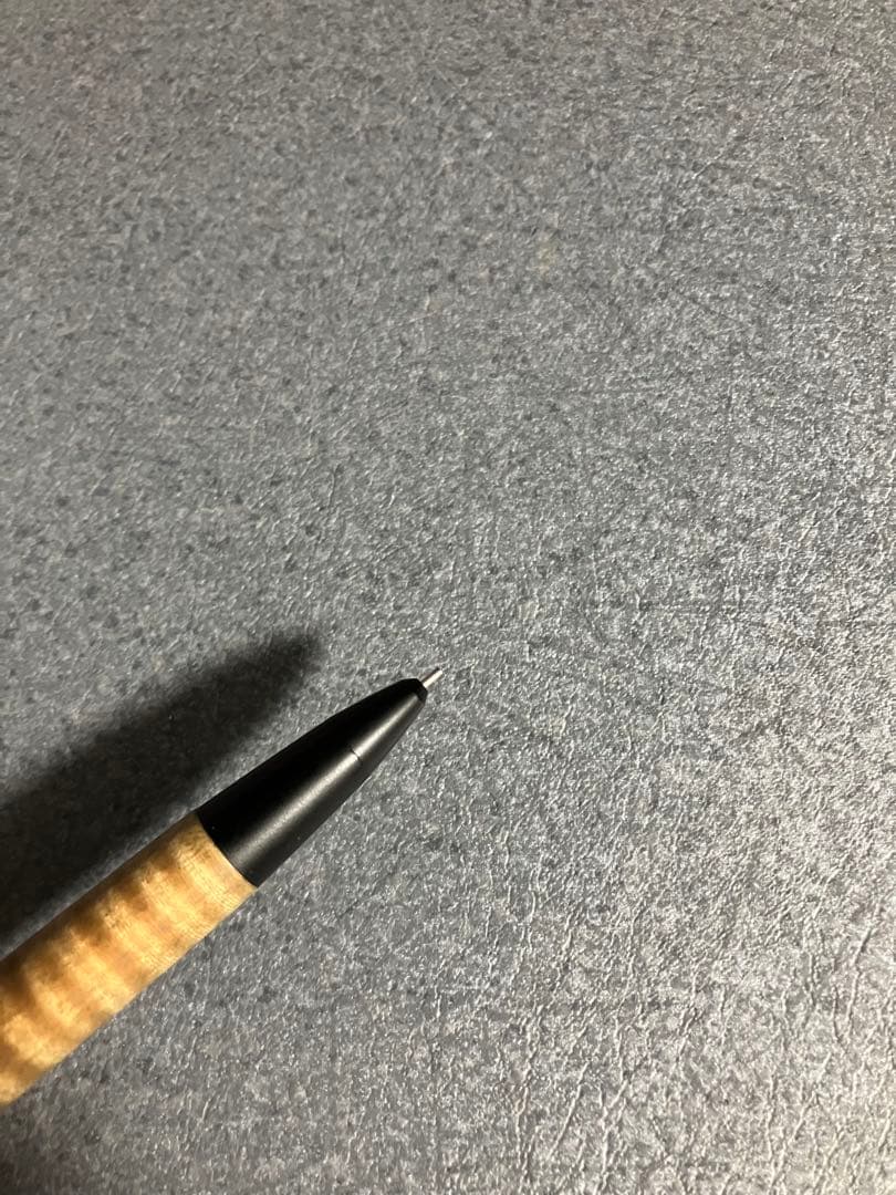 野原工芸　シャーペン　栃縮杢　新型
