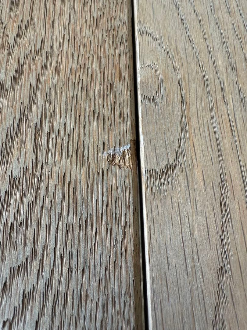 ビンテージ　ドロップリーフサイドテーブル　ドロップリーフコーヒーテーブル　剥離