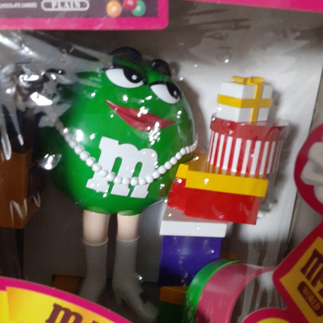 レトロ　レア　M&M's グリーンショッパー ディスペンサー