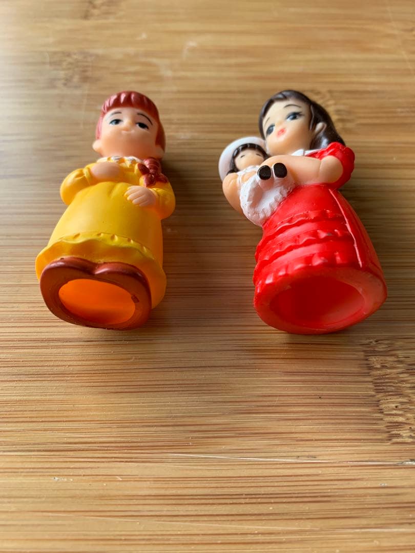 超希少 当時物ナガサキヤ 小公女セーラ、アーメンガード ソフビ指人形　2体セット