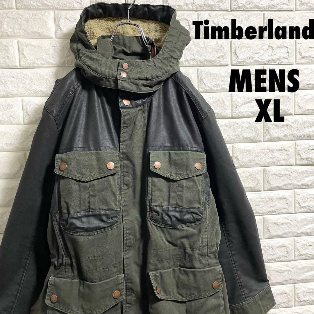 Timberland ハンティングジャケット　ダック地メンズLサイズ