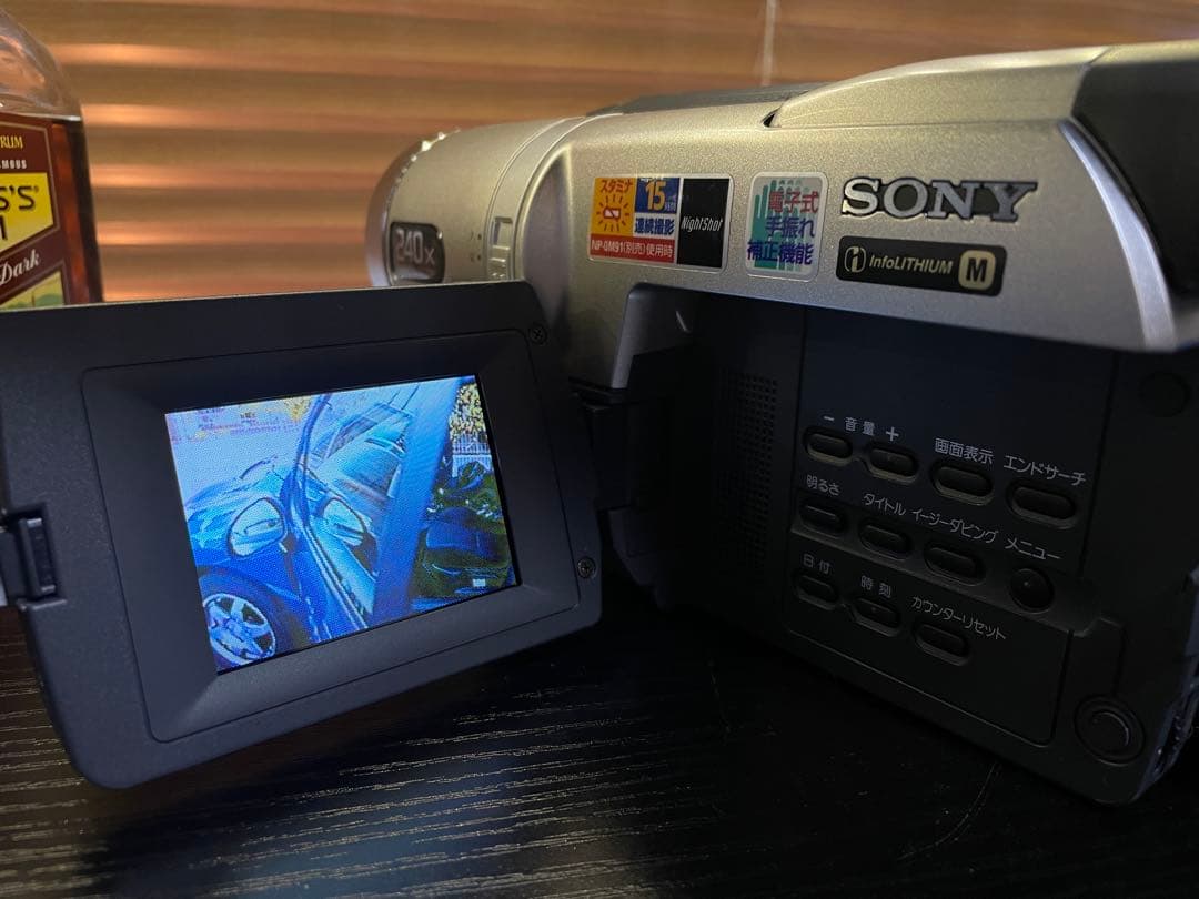 SONY ビデオカメラ　CCD-TRV96 動作品 Hi8のダビング用に