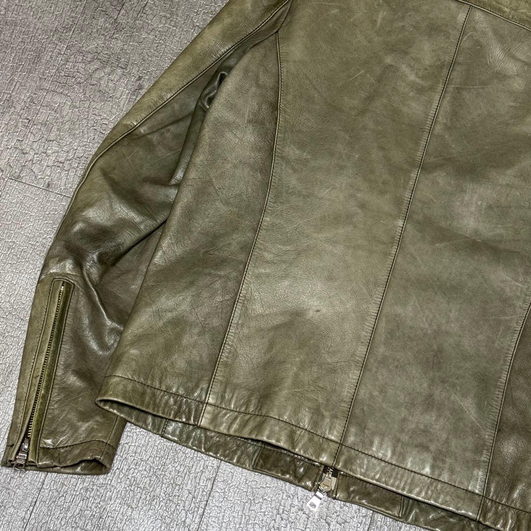 90sy2k ルイスレザー ビンテージ加工 アーカイブ アメカジ 上質 激レア