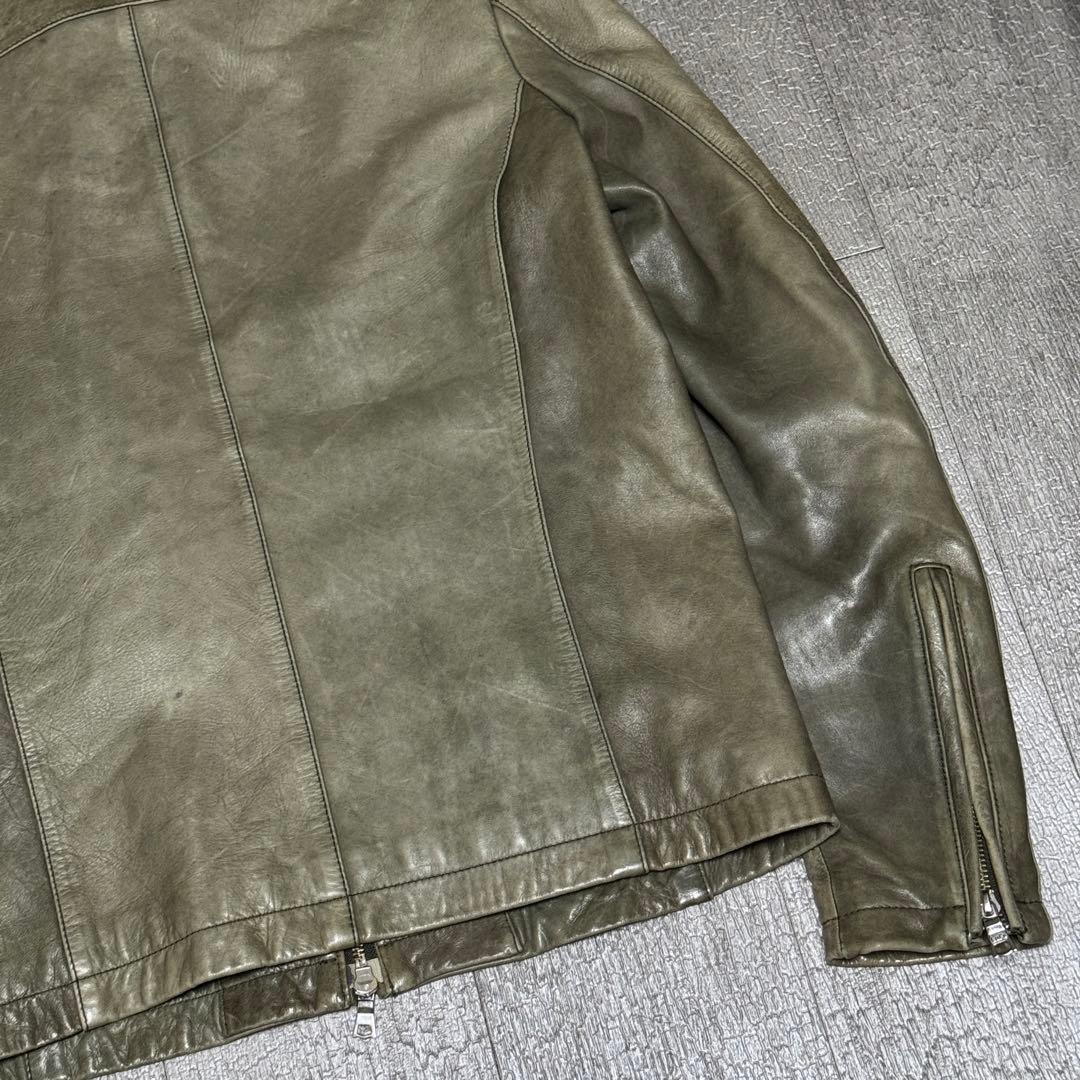 90sy2k ルイスレザー ビンテージ加工 アーカイブ アメカジ 上質 激レア