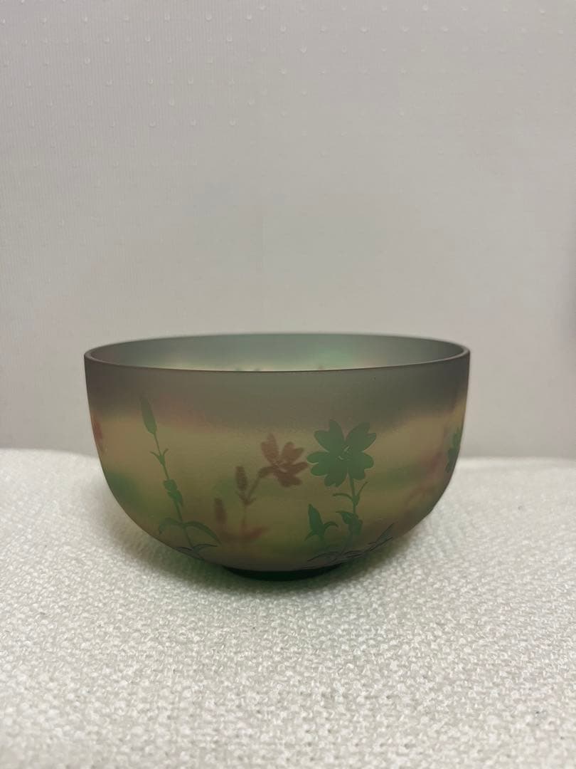 硝子茶碗　2点セット