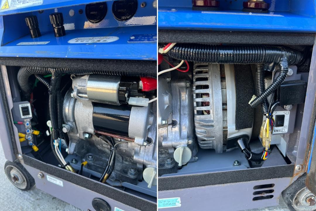 DENYO デンヨー 「GAW-190ES2」溶接機 & 発電機 12H2