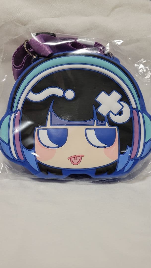 ano×バッドばつ丸　プラチナムザッカショルダー付 　シリコンポーチ　あのちゃん