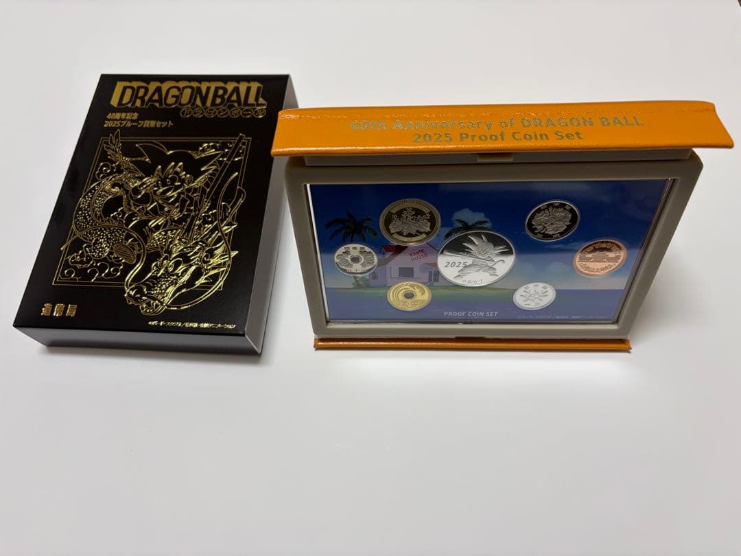 ドラゴンボール40周年記念2025プルーフ貨幣セット