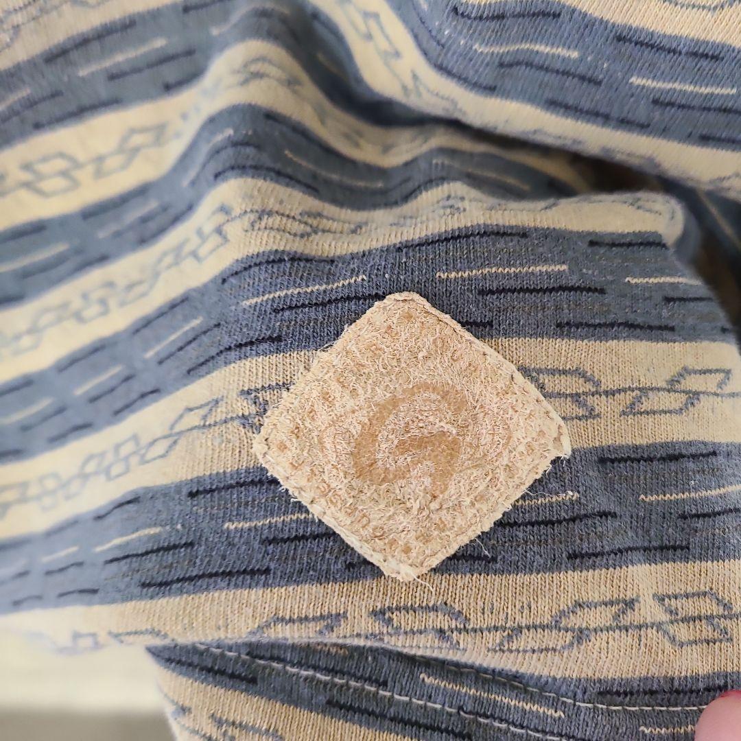 80s USA製 GRAMICCIグラミチ ジャガードボーダーT ポケットT