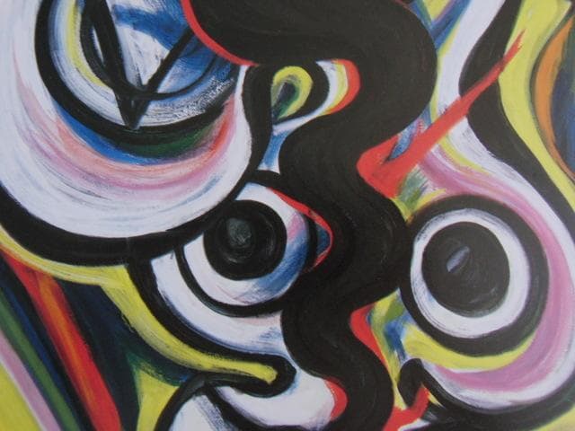 岡本太郎、『顏・顔・顔』、希少な額装用画集より、新品額装付、巨匠