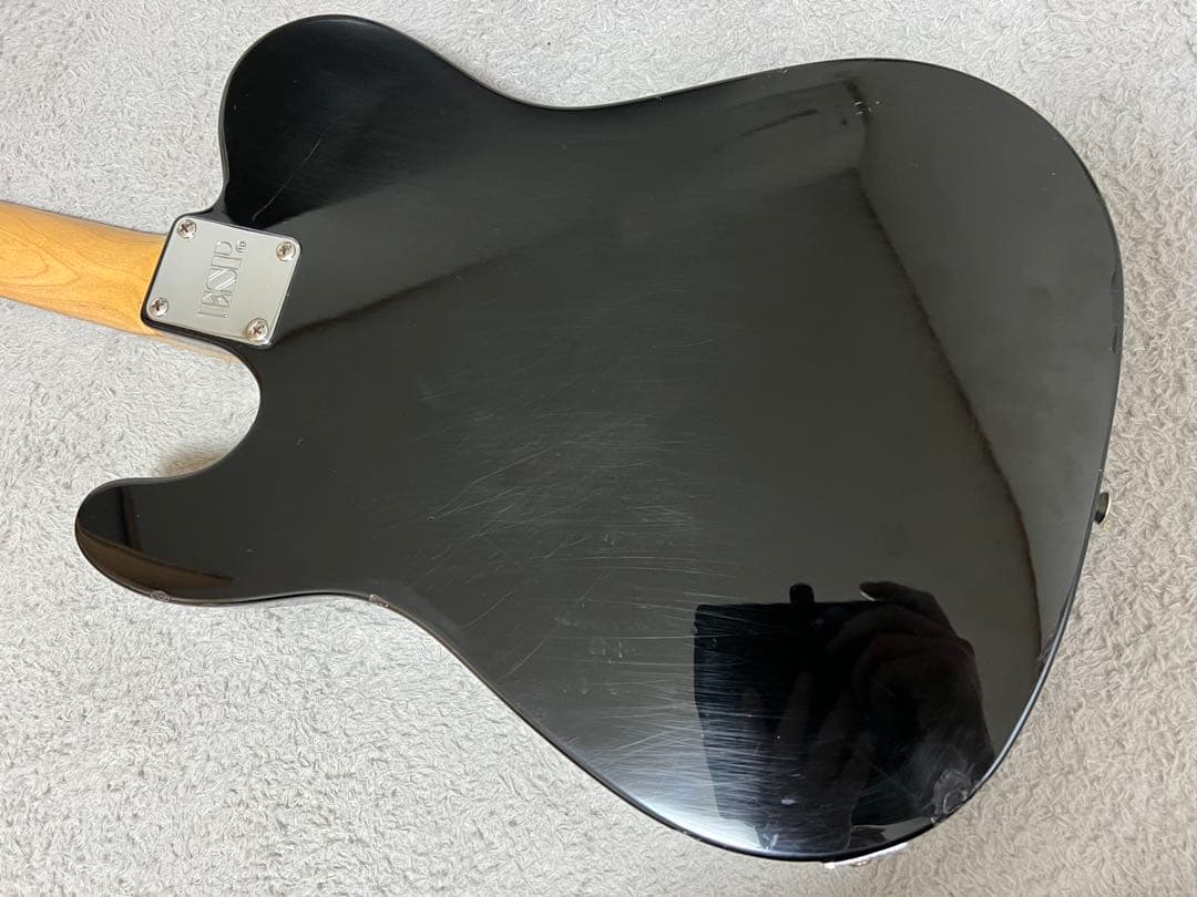 激レアESP？テレキャスター ブラック黒Telecaster エレキギター完動品