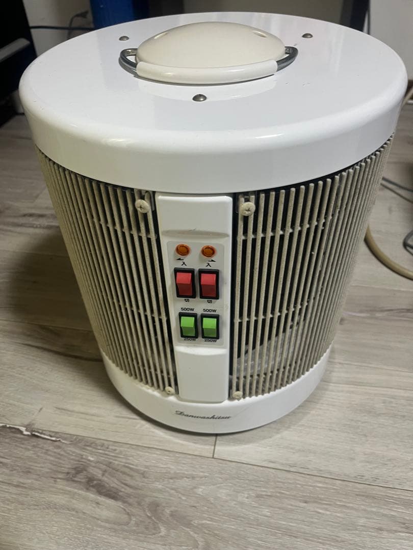 暖話室1000型DAN1000-R16 ストーブ 1000W ホワイト