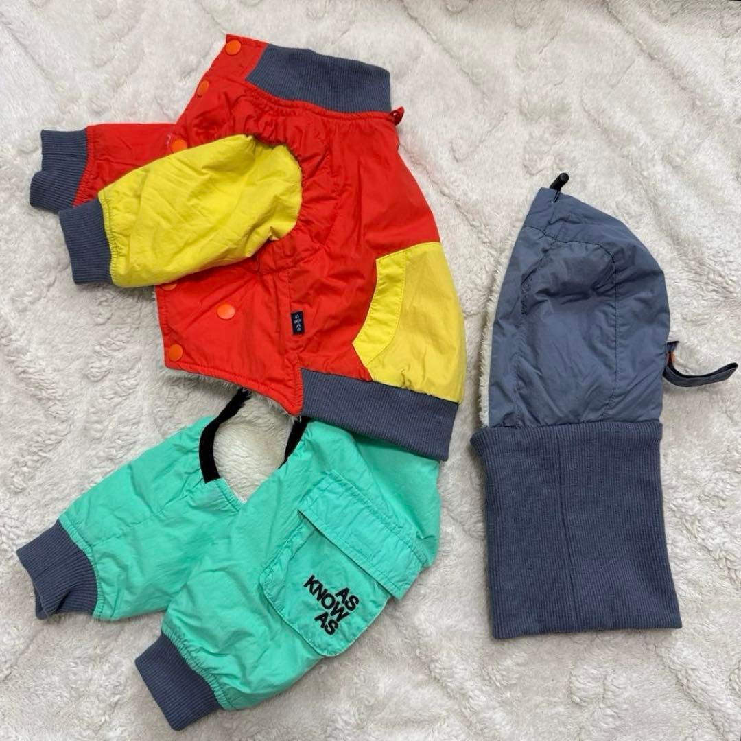 アズノウアズデワン asknowasdewan スノーウェア 上下セット フード