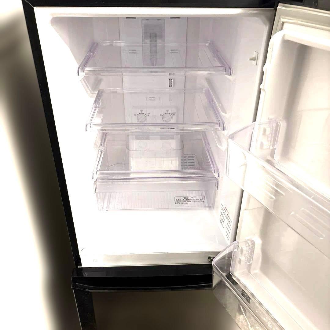 三菱/2017年製/ブラック/冷蔵庫/MR-P15A-B/146L