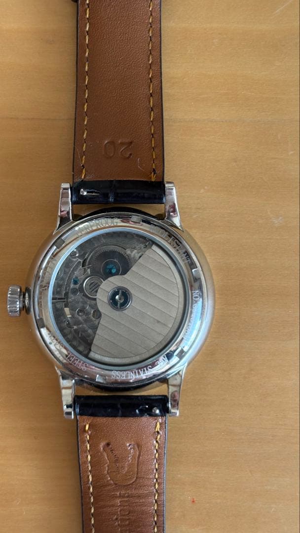 GUANQIN パワーリザーブ、手巻き機能付き