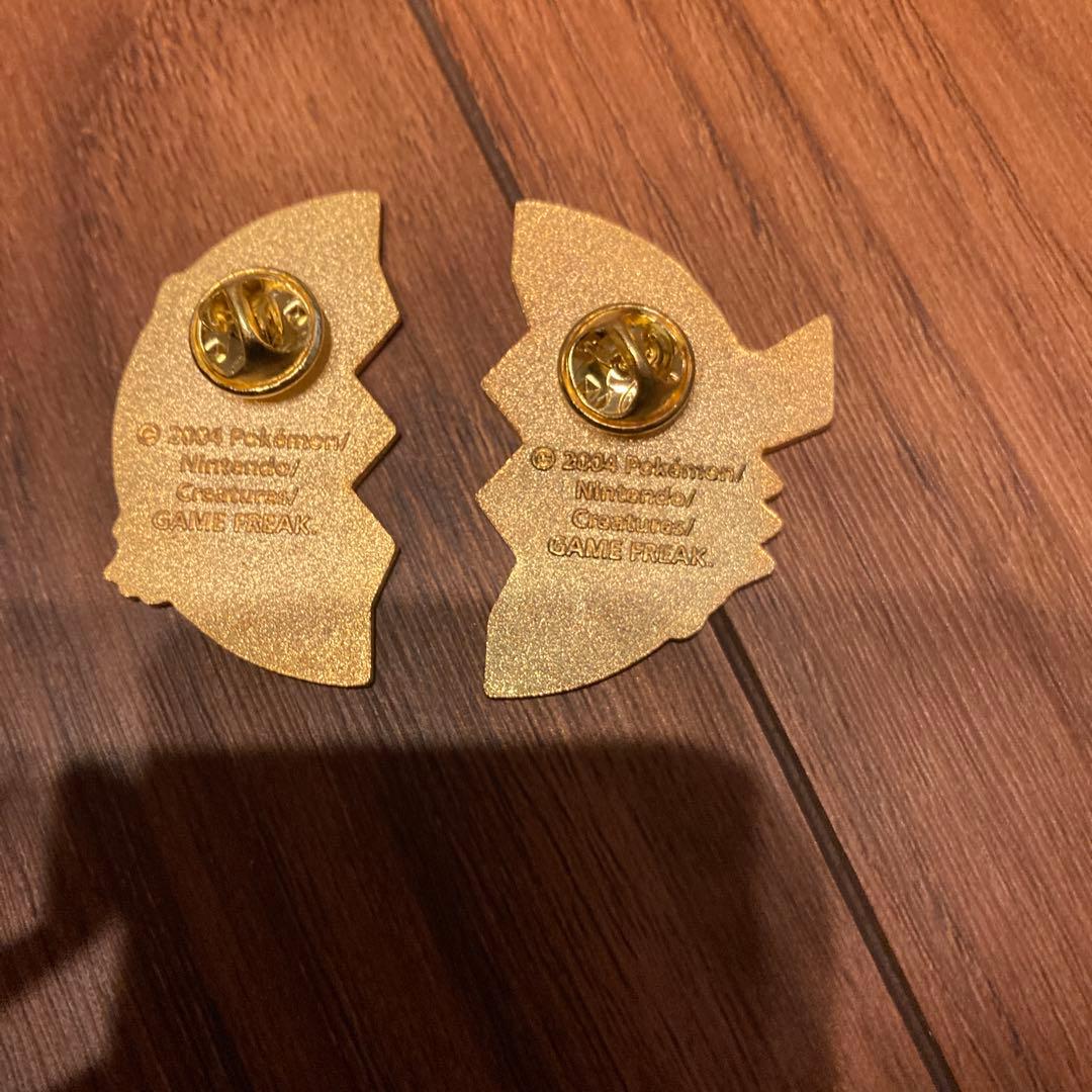 ポケモンセンター限定品　ピカチュウ　ゴンベ　ピンバッジセット