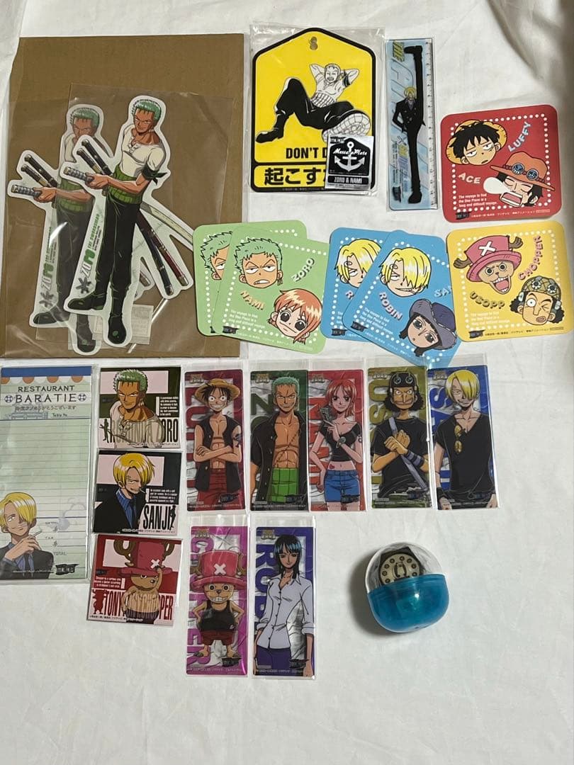 匿名配送のみ/ONE PIECE グッズ75点セット(画像)当時物