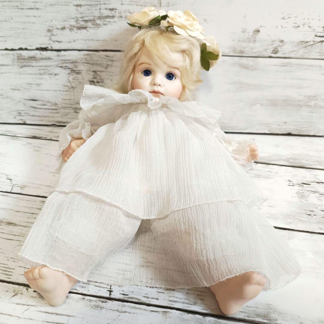 三輪輝子　創作ドール　ビスクドール　天使